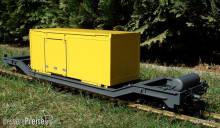 Train Line 45 3045100 - RhB Containertragwagen Sbk-v 7709