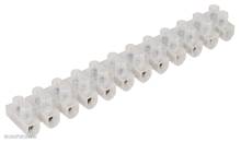 Schönwitz 30698 - 10 x 12 Stück Lüsterklemme Schraubklemme 7,5mm² 15A transparent