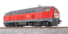 ESU 31017 - Diesellok, H0, BR 218, 218 414 DB, verkehrsrot, Ep VI, Vorbildzustand um 2017, Sound+Rauch, DC/AC