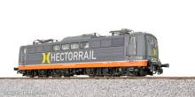 ESU 31038 - E-Lok, H0, BR 151, 162004 Hectorrail, Grau/orange, Ep VI, Vorbildzustand um 2020, LokSound, Pantograph, DC/AC