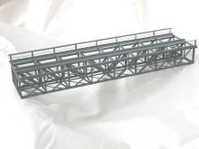 Hack Brücken 31200 - Unterzug-Kastenbr. 30cm 2-gleisig, grau - Typ KT30-2