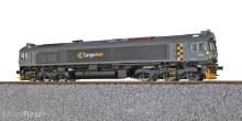 ESU 31277 - Diesellok H0, C66, Cargo Net 66402, Ep. VI, Vorbildzustand um 2008, dunkelgrau, Sound+Rauch, DC/AC