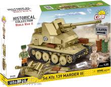 COBI Sd.Kfz.234/2 Stummel – Set Di Costruzioni In Scala 1:35, 438 Pezzi, Veicolo Militare Tedesco WWII Con 2 Figure