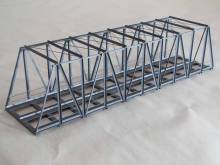Hack Brücken 31310 - Kastenbrücke 32cm, 2-gleisig, grau - Typ KT32-2