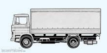 Preiser 31320 - Lastkraftwagen. Mercedes-Benz
