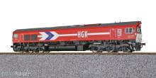 ESU 31362 - Diesellok H0, C66, DE 672 HGK, Ep. VI, Vorbildzustand um 2014, verkehrsrot, Sound+Rauch, DC/AC