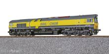 ESU 31364 - Diesellok H0, C66, 6602 Rail4Chem, Ep. VI, Vorbildzustand um 2014, grau/gelb, Sound+Rauch, DC/AC