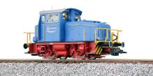 ESU 31431 - Diesellok, H0, KG230, ThyssenKrupp, blau, Ep V, Vorbildzustand um 2004, LokSound, Raucherzeuger, Rangierkupplung, DC/AC