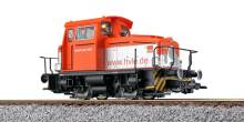 ESU 31436 - Diesellok, H0, KG230, Lok 1 HVLE, orange, Ep VI, Vorbildzustand um 2014, LokSound, Raucherzeuger, Rangierkupplung, DC/AC