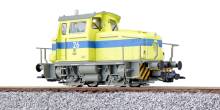ESU 31439 - Diesellok, H0, KG230, 26 Mannesmann, gelb, Ep IV, Vorbildzustand um 1982, LokSound, Raucherzeuger, Rangierkupplung, DC/AC