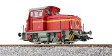 ESU 31446 - Diesellok, H0, KG230, Portlux SA, rot, Ep IV, Vorbildzustand um 1985, LokSound, Raucherzeuger, Rangierkupplung, DC/AC