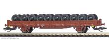 Busch 31511 - Flachwagen mit Rungen Ks [3300] TT