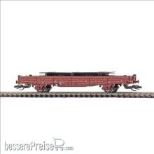 Busch 31515 - Flachwagen Ks + Stahlplatten