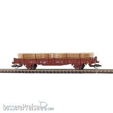 Busch 31518 - Flachwagen Ks m.Brettern TT