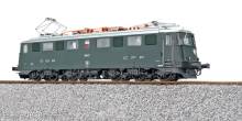 ESU 31536 - E-Lok, H0, AE6/6, 11447 Lausanne SBB, Grün, Ep IV, Vorbildzustand um 1980, LokSound, Panto, DC/AC