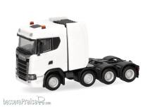 Herpa 315753-003 - Scania CS 20 ND Schwerlastzugmaschine 4achs, weiß
