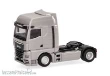 Herpa 315876-003 - MAN TGX GX Zugmaschine 2achs (mit Spiegelkameras), platingrau