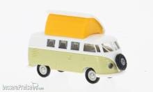 Brekina 31633 - Brekina, VW T1b Camper, weiss/hellgrün, 1960, 1:87
