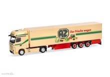Herpa 318938 - Mercedes-Benz Actros L 18 Gigaspace Kühlkoffer-Sattelzug ´AZ Kempen´