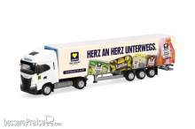 Herpa 319027 - Iveco S-Way Kühlkoffer-Sattelzug ´Edeka´