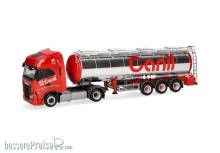 Herpa 319041 - Iveco S-Way Chemietank-Sattelzug ´Canil´