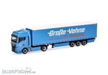 Herpa 319287 - MAN TGX GX Gardinenplanen-Sattelzug Große-Vehne