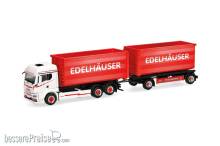 Herpa 319317 - MAN TGS TM Abrollmulden-Hängerzug ´Edelhäuser´