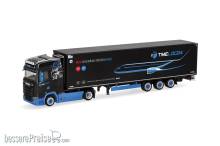 Herpa 319331 - Scania CS 20 HD Kühlkoffer-Sattelzug ´timelog24´