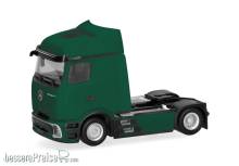 Herpa 319430-002 - Mercedes-Benz Actros L Procabin Streamspace Zugmaschine 2achs, moosgrün