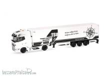 Herpa 319959 - DAF XG+ Kühlkoffer-Sattelzug ´TSU Bode´