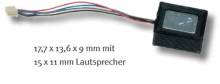 Uhlenbrock 32016 - microSUSI Kompakt Soundmodul 17,7x13,6x9mm