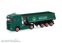 Herpa 320337 - Scania CS 20 ND Rundmulden-Sattelzug ´Latussek´