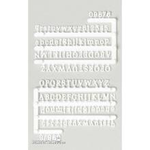 Weinert 32093 - Buchstaben- und Zahlensätze weiß