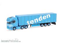 Herpa 321143 - Scania CR 20 Hochdach 6x4 Kühlkoffer-Sattelzug Tenden