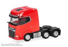 Herpa 321211 - DAF XG+ facelift Zugmaschine 3achs (6x2), hellrot