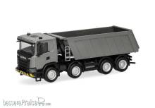 Herpa 321402 - Scania XT 17 Kipp-LKW 4achs, grau-gelb