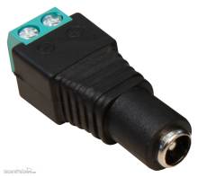 Schönwitz 32238 - DC-Kupplung 5,5mm x 2,1mm Hohlstecker Buchse Schraubklemme