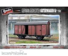 Thundermodels 35902 - German Gedeckter Güterwagen Gr type 15t