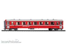 Bemo 3240178 - RhB B 2378 Einheitswagen II neurot
