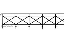 Weinert 3251 - Geländer für Brücken (H0)