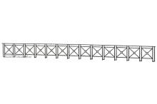 Weinert 32522 - Gitter für Brücken und Bahnbereich (H0)