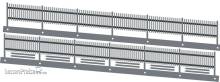 Weinert 3279 - Lattenschrägzaun 5° links steigend (H0)