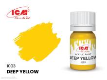 ICM 1003 - BASIC COLORS Deep Yellow bottle, 12 ml