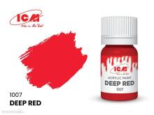 ICM 1007 - BASIC COLORS Deep Red bottle, 12 ml