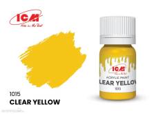 ICM 1015 - CLEAR COLORS Clear Yellow bottle, 12 ml