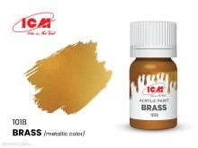 ICM 1018 - METALLIC COLORS Brass bottle, 12 ml