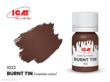 ICM 1022 - METALLIC COLORS Burnt Tin bottle, 12 ml