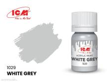 ICM 1029 - GREY White Grey bottle,12 ml