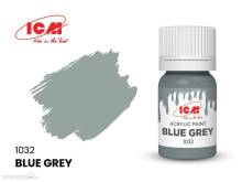 ICM 1032 - GREY Blue Grey bottle, 12 ml