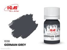 ICM 1038 - GREY German Grey bottle, 12 ml